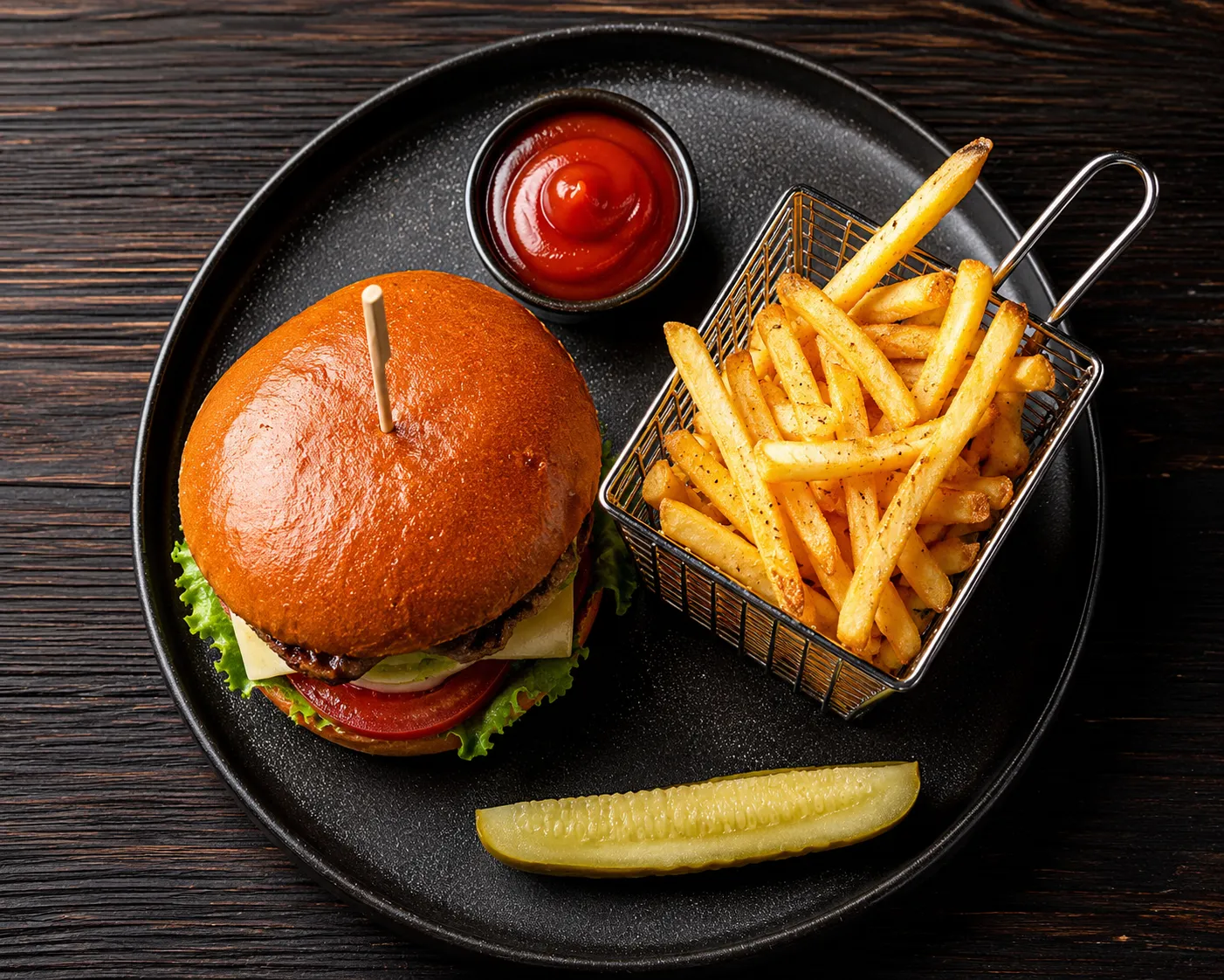 Wagyu Cheese Burger delivery to Elboya, Calgary from Bizarre Gastro Pub